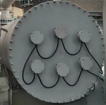 Latest company case about F=365m² Drying Acid Cooler