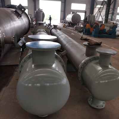 Customized Corrosion Resistant Acid Cooler Optimized Thermal Transmission Dry Acid Cooler