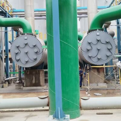 Anode Protection Sulfuric Acid Cooler With Anodic Protection For Corrosion Resistance Drying Acid Cooler