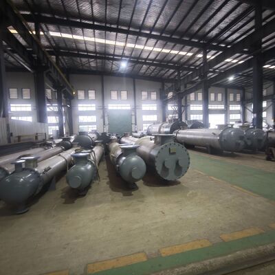 Corrosion Resistant Dry Acid Cooler Anodically Protected Shell And Tube Exchanger