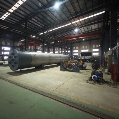 Anodically Protected Acid Cooler With Corrosion Prevention Shell And Tube Second Absorption Acid Cooler