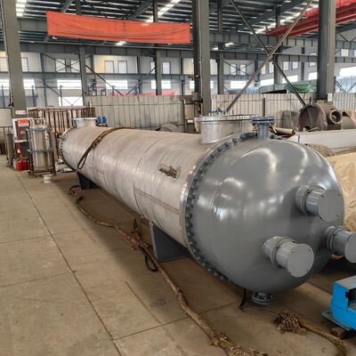 Anodic Protection Sulfuric Acid Cooler With Corrosion Resistance High Heat Transfer First Absorption Acid Cooler