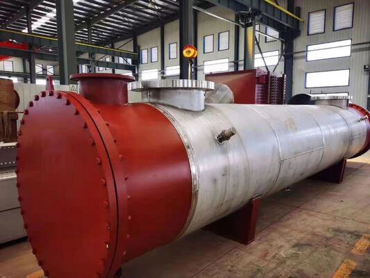 Anodic Protection Acid Cooler with 316L Stainless Steel Construction for Corrosion Resistance and High Heat Transfer Efficiency