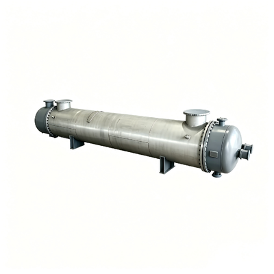 Rigorously NDT Inspected Anodic Protection Sulfuric Acid Cooler CD-AP-70 Compact 70m² 304L Shell Design