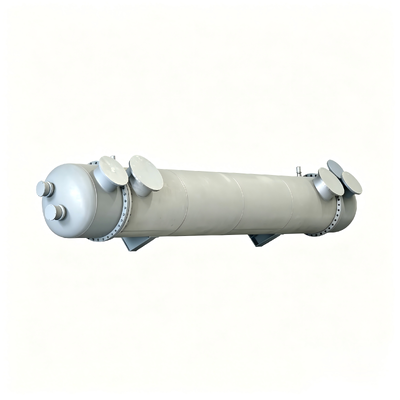 Tailored 320m² Anodic Protection Sulfuric Acid Cooler CD-AP-320 Shell Tube Type 304L 316L Construction