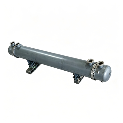 Low Pressure Drop Anodic Protection Sulfuric Acid Cooler CD-AP-400 400m² with 304L Shell 316L Tube
