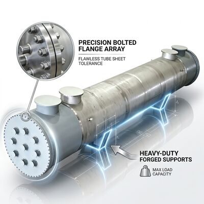 Industrial Anodic Protection Sulfuric Acid Cooler CD-AP-430 with Real-Time Potential Monitor 430m²